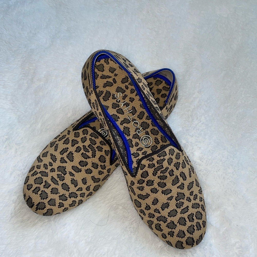 Rothy’s leopard print flats